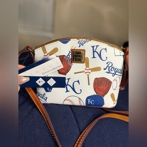 Kansas City royals Dooney & Bourke crossbody bag brand new with tags